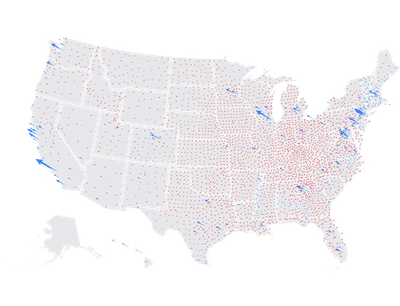 Vector - election-wind-map